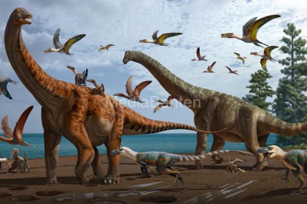 Dinosaurus patuh pada hukum evolusi. Foto: Google