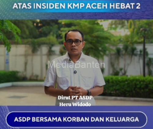 Dirut ASDP Indonesia Ferry, Heru Widodo. Foto Daeng Yusvin
