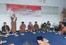 Diseminasi Ketahanan Ekonomi dari Kesbangpol Kabupaten Pandeglang. Foto: NSA