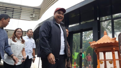 Menpora RI, Dito Bimo NA di Kejagung RI. Foto: LKBN Antara