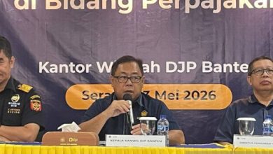 Kepala Kanwil DJP Banten, Aim Nursalim Saleh. Foto Antara