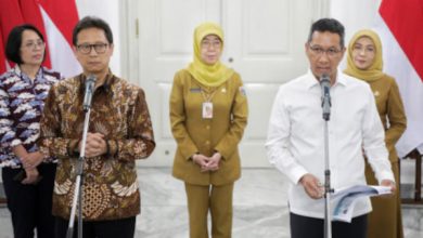 Pj Gubernur DKI Jakarta, Heru Budi Hartono sampaikan target penurunan angka stunting. Foto: Diskominfo DKI Jakarta