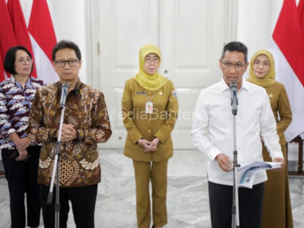 Pj Gubernur DKI Jakarta, Heru Budi Hartono sampaikan target penurunan angka stunting. Foto: Diskominfo DKI Jakarta