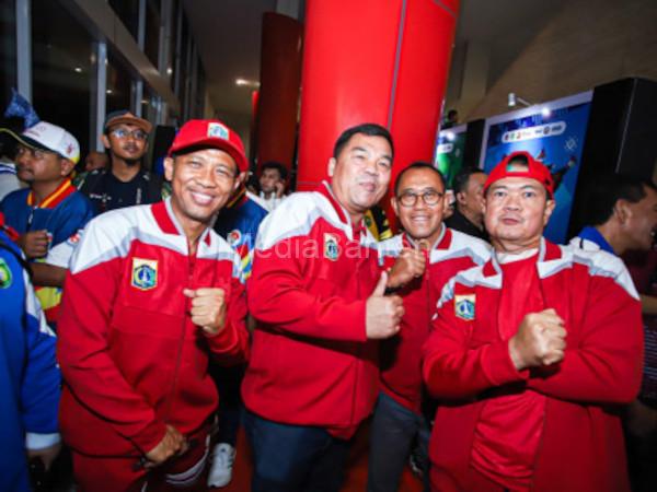 Kontingen DKI Jakarta raih juara umum Popnas Palembang. Foto: Diskominfo DKI Jakarta