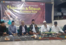 Doa bersama Banser Banten dan Kader NU Kota Serang. Foto: INR