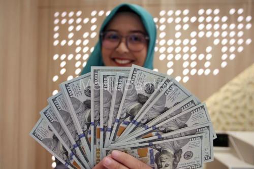 Dollar Amerika Serikat (AS). Foto Antara