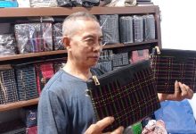 Dompet Baduy yang semakin digandrungi. Foto: LKBN Antara