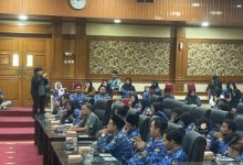 Rapat DPRD Kabuapten Serang. Foto Antara
