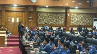 Rapat DPRD Kabuapten Serang. Foto Antara