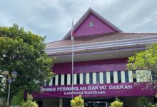 Gedung DPRD Kabupaten Tangerang. Foto: Iqbal Kurnia