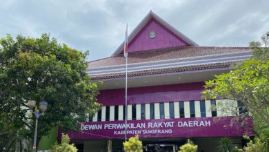 Gedung DPRD Kabupaten Tangerang. Foto: Iqbal Kurnia