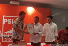 Dukungan PSI ke Andra Soni - Dimyati Natakusumah jadi Gubernur dan Wakil Gubernru Banten. Foto: Antara