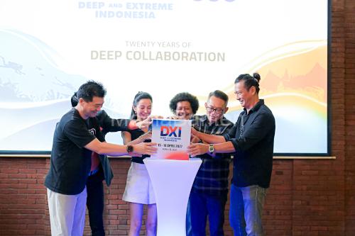Launcing Deep and Extreme Indonesia (DXI) akan hadir tahun 2027. Foto Dyandra Event Solution