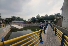 Salah satu embung di Kota Tangerang. Foto: Antara