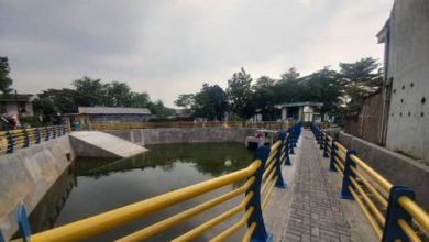 Salah satu embung di Kota Tangerang. Foto: Antara