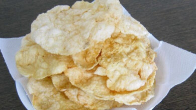 Camilan Emping. Foto: Istimewa