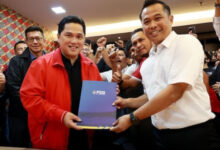 Erick Thohir calonkan diri jadi Ketum PSSI. Foto: Bola.Com