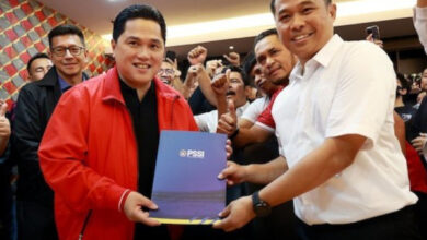 Erick Thohir calonkan diri jadi Ketum PSSI. Foto: Bola.Com