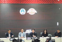 Ketum PSSI, Erick Thohir dalam jumpa pers di GBK. Foto: LKBN Antara