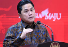 Erick Thohir, Ketua Umum PSSI yang juga Menteri BUMN. Foto BPMI SatPres RI