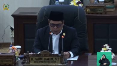 Ketua DPRD Banten, Fahmi Hakim. Foto Istimewa
