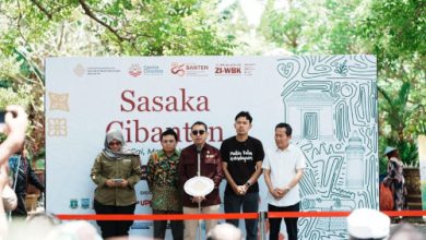 Fadli Zon, Menteri Kebudayaan resmikan Sasaka Banten. Foto: Antara