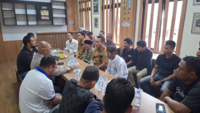 Mediasi Kapolres Serang, AKBP Condro Sasongko soal perekrutan tenaga kerja di Nikomas. Foto: Yono