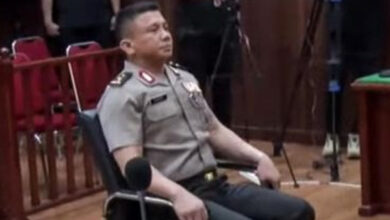 Irjen Pol Ferdy Sambo saat di pesidangan kode etik. Foto: Istimewa