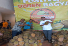 Festival Buah Lokal Durian di kawasan elite Kota Baru Parahyangan. Foto: Istimewa