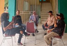 Rapat panitia kecil Festival Teater Banten 3. Foto: Budi Wahyu Iskandar