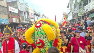 Pentas Seni Budaya Lintas Iman di Kota Serang. Foto Antara