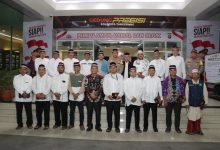 Foto bersama saat zikir kebangsaan di Polresta Tangerang. Foto: Iqbal Kurnia