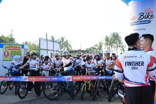 Fun Bike Tanjung Lesung. Foto Antara