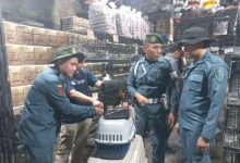 Gakkum Kementrian Kehutanan mengamankan ratusan burung dilindungi dari pedagang asal Lebak. Foto: Antara