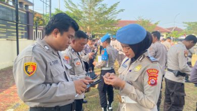 Operasi Gaktibplin dari Kasi Propam Polres Serang. foto: Yono