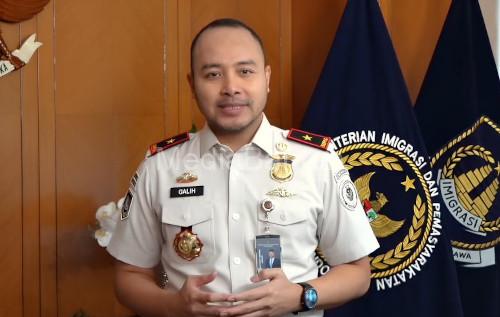 Galih Priya Kartika Perdana, Kepala Kantor Imigrasi Soetta. Foto Antara