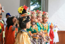 Keceriaan Anak PAUD di Gedung Negara Provinsi Banten. Foto: Biro Adpim Banten