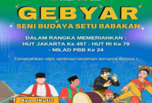 Gebyar Seni Budaya Setu Babakan. Foto: Diskominfotik DK Jakarta