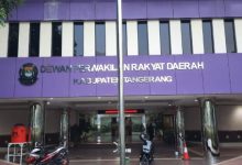 Gedung DPRD Kabupaten Tangerang. Foto: Antara