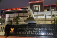 Gedung Mapolresta Tangerang. Foto: Iqbal Kurnia