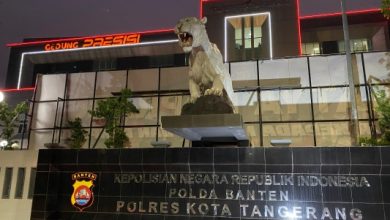 Gedung Mapolresta Tangerang. Foto: Iqbal Kurnia