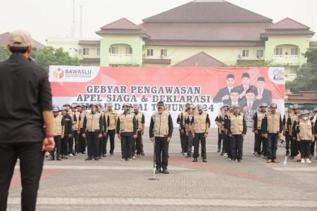 Gelar Gebyar Pemilu Damai di Puspemkab Tangerang. Foto: Iqbal Kurnia