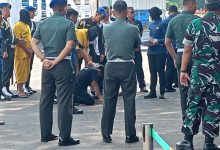 Gelar perkara 2 oknum TNI dan pegawai BUMN aniaya warga Kota Serang hingga tewas. Foto: Budi Wahyu Iskandar