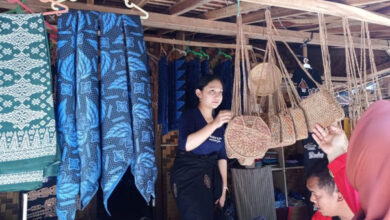 Salah satu gelari produk UMKM Baduy. Foto: LKBN Antara