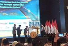 Wapres RI, Maruf Amin buka acara MES di Jakarta. Foto: LKBN Antara