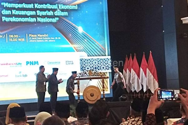 Wapres RI, Maruf Amin buka acara MES di Jakarta. Foto: LKBN Antara