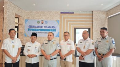 Peresmian Gerai Samsat Tigaraksa dari Samsat Balaraja. Foto Samsat Balaraja