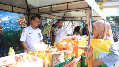 Gerakan Pangan Murah dari Pemkot Tangerang. Foto: Antara