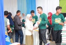 Geraka pangan murah di Kabupaten Tangerang. foto Antara
