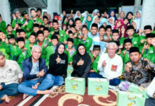 Gerakan Wakaf Sejuta Al Quran. Foto: M Fadhli